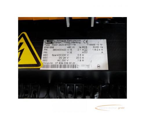 Schneider Electric NGDI 2420-970311T6 Transformator SN:00317869 - Bild 3