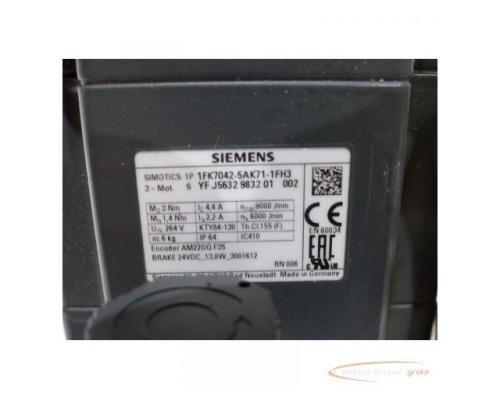 Siemens 1FK7042-5AK71-1FH3 SN:YFJ5632983201002 > ungebraucht! - Bild 4