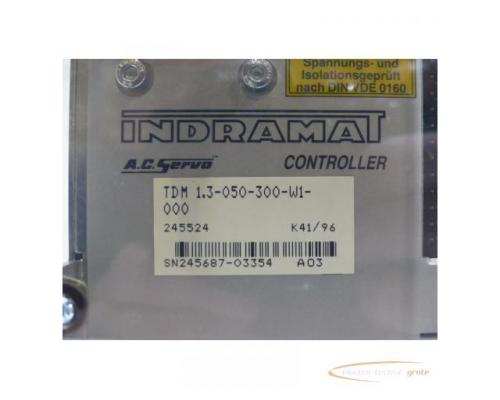 Indramat TDM 1.3-050-300-W1-000 Controller SN:245687-03354 > ungebraucht! - Bild 5