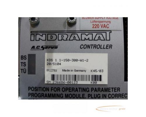 Indramat Rexroth KDS 1.1-150-300-W1-220/S104 SN:236686-00123 > ungebraucht! - Bild 5