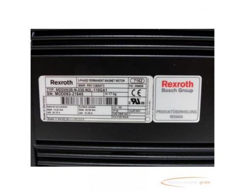 Rexroth MDD093B-N-030-N2L-110GA1 R911260472 SN:21645 > ungebraucht! - Bild 5