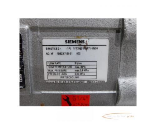 Siemens 1FT7062-5WF71-1NG0 Synchcronservomotor SN: YFFD623712801002 - Bild 5