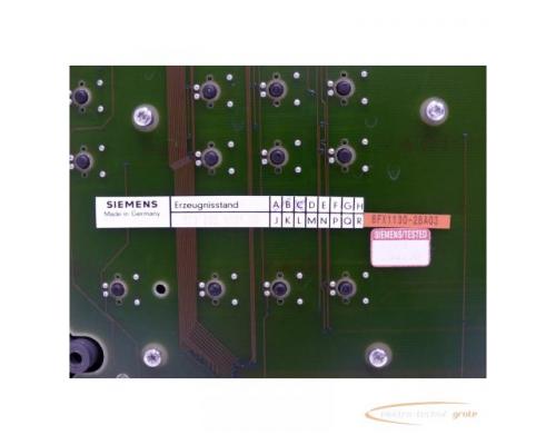 Siemens Maschinenbedientafel mit 6FX1130-2BA03 Tastatur E Stand C - Bild 3