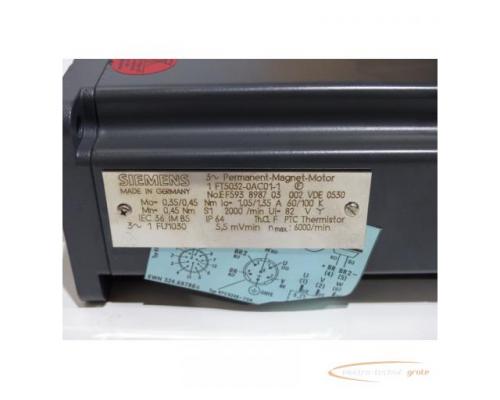 Siemens 1FT5032-0AC01-1 SN:EF593898703001 > ungebraucht! - Bild 5