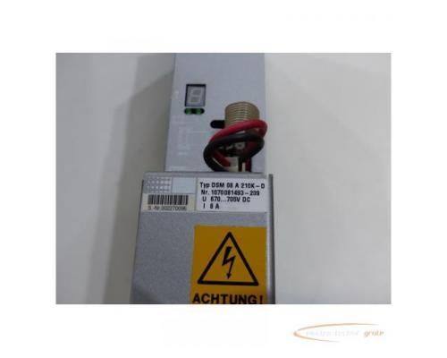 Bosch / Rexroth DSM 08 A 210K-D - 1070081493-209 SN:002270096 > ungebraucht! - Bild 5