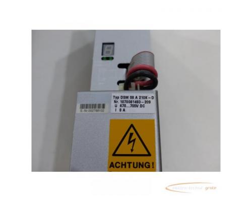 Bosch / Rexroth DSM 08 A 210K-D - 1070081493-209 SN:002788102 > ungebraucht! - Bild 5