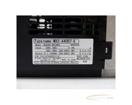 Omron MX2-A4007-E / WJ200-007HFE SN:16214740003118 > ungebraucht! - Bild 5