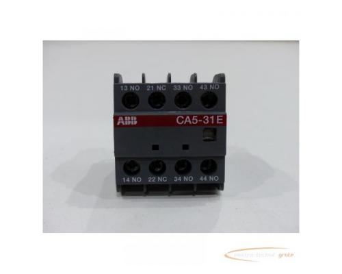 ABB AL26-40-00 Schütz 24V Spulenspannung + ABB CA5-31E Hilfskontaktblock - Bild 6