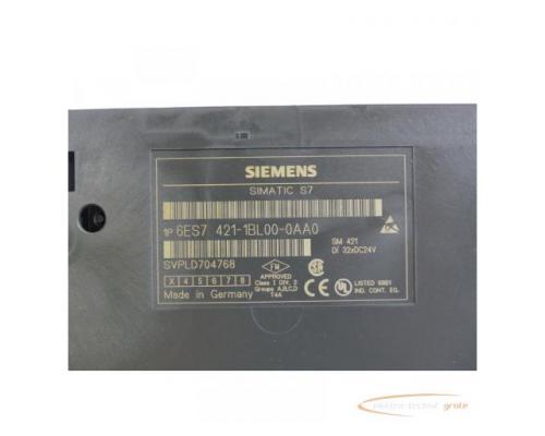 Siemens 6ES7421-1BL00-0AA0 Digitaleingabe E Stand 3 SN:VPLD704768 - Bild 4