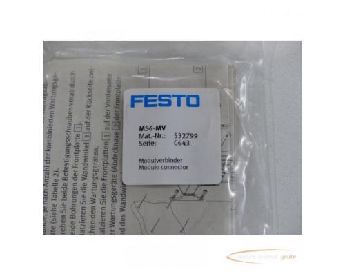 Festo MS6-MV Modulverbinder 532799 > ungebraucht! - Bild 2