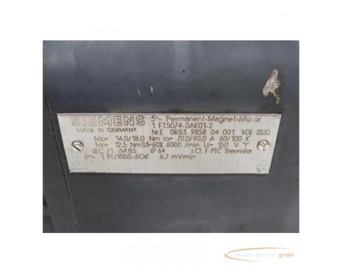 Siemens 1FT5074-0AK01-2 Permanent-Magnet-Motor SN:E0R83985804001 - Bild 4