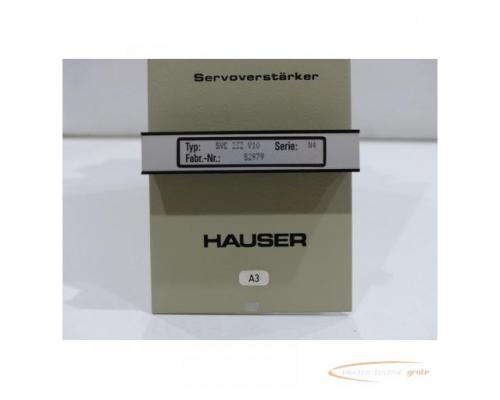 Hauser SVC 232 V10 Servoverstärker Serie: N4 SN:82979 - Bild 6