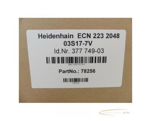 Heidenhain ECN 223 2048 03S17-7V / 377 749-03 SN:16010742 mit 6 Mon. Gewl. - Bild 2