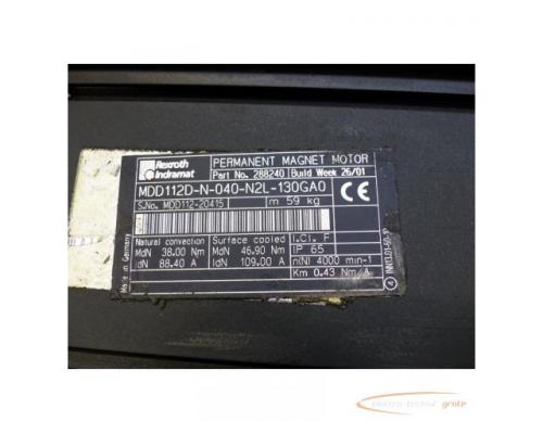 Rexroth Indramat MDD112D-N-040-N2L-130GA0 SN:MDD112-20415 > ungebraucht! - Bild 5