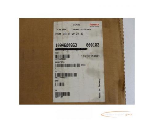 Bosch / Rexroth DSM 08 A 2101-D / 1070075001-309 SN:001297127 > ungebraucht! - Bild 2