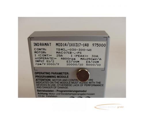 Indramat MOD14 / 1X0317-148 Programmiermodul SN:222911-26011 > ungebraucht! - Bild 4