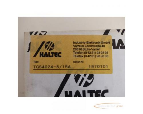 HALTEC TGS4024-5 / 15A DC/DC Wandler mit Potentialtrennung SN:1970101 > ungebraucht! - Bild 5