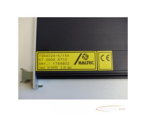 HALTEC TGS4024-5 / 15A DC/DC Wandler mit Potentialtrennung SN:1769802 > ungebraucht! - Bild 4