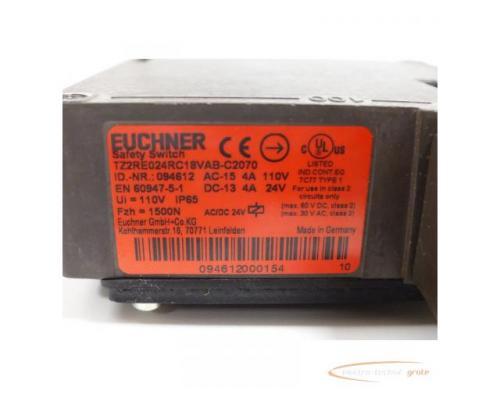 Euchner TZ2RE024RC18VAB-C2070 Id.Nr. 094612 SN:094612000154 > ungebraucht! - Bild 3