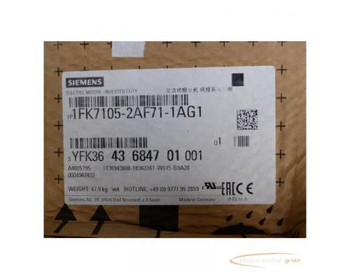 Siemens 1FK7105-2AF71-1AG1 Synchronmotor SN:YFK3643684701001 > ungebraucht! - Bild 4