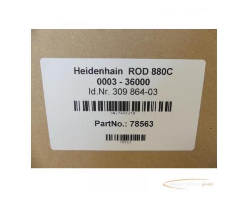 Heidenhain ROD 880C . 0003 - 36000 Id.Nr. 309 864-03 SN:7495218 >ungebraucht! - Bild 2