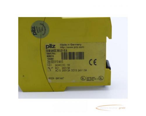 Pilz Sicherheitsrelais S1/M 24VDC IM 0.01-15A Id.Nr. 828010 - Bild 2