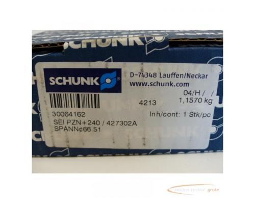 Schunk SEI PZN + 240 / 427302A Spann Ø 66.51 > ungebraucht! - Bild 5