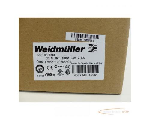 Weidmüller CP M SNT 180W 24V 7,5A / 8951350000 > ungebraucht! - Bild 5