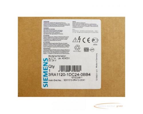 Siemens 3RA1120-1DC24-0BB4 Starterkombination > ungebraucht! - Bild 5