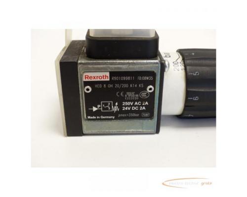 Rexroth HED 8 OH 20/200 K14 KS MNR: R901099811 - ungebraucht! - - Bild 4