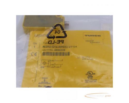 Turck Ni20U-Q14-RP6X2-V1131 Induktiver Sensor - ungebraucht! - - Bild 2