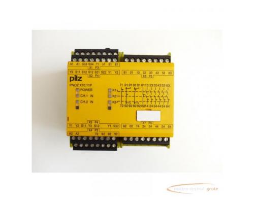 Pilz PNOZ X10.11P 24VDC 6n/o 4n/c 6LED Id.Nr. 777750 SN:134094 - Bild 4