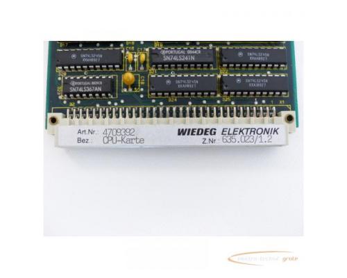 Wiedeg Elektronik 4709392 Z.Nr. 635.023/1.2 SN:06CRB.1.0 - ungebraucht! - - Bild 6