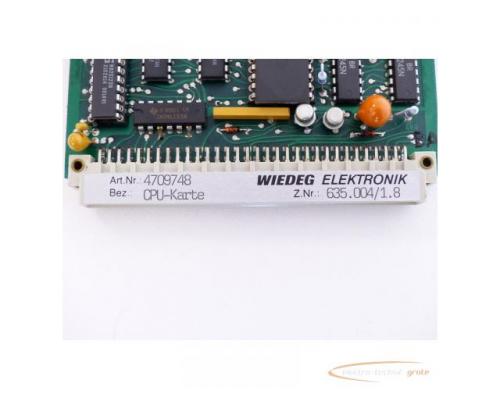 Wiedeg Elektronik 4709748 Z.Nr. 635.004/1.8 SN:25KRB.2.0 - ungebraucht! - - Bild 5