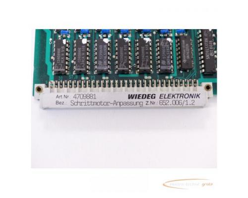 Wiedeg Elektronik 4709881 Z.Nr. 652.006/1.2 SN:19FXB.1.1 - ungebraucht! - - Bild 5