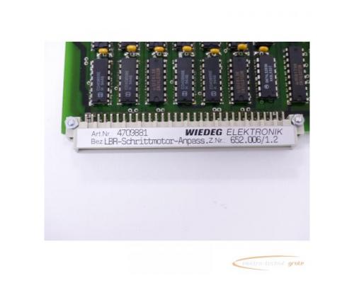 Wiedeg Elektronik 4709881 Z.Nr. 652.006/1.2 SN:26FXM.1.0 - ungebraucht! - - Bild 5