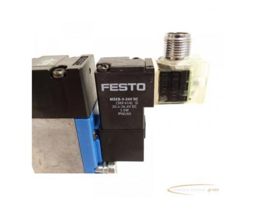 Festo MN2H-5/2-01-FR-ZSR Magnetventil 191311 - ungebraucht! - - Bild 3