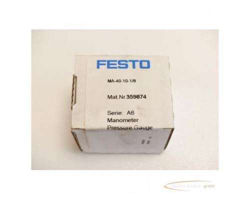 Festo LRS-1/8-D-7-I-MINI Druckregelventil 194607 - ungebraucht! - - Bild 3