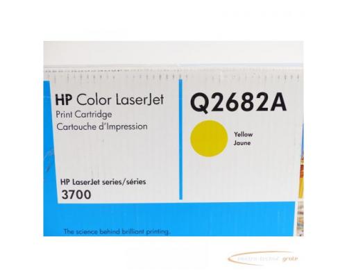 Hewlett Packard Q2682A Druckerpatrone Gelb - ungebraucht! - - Bild 2