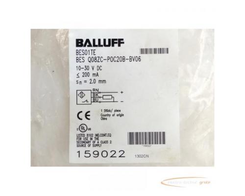 Balluff BES01TE / BES Q08ZC-POC20B-BV06 Induktiver Sensor - ungebraucht! - - Bild 3