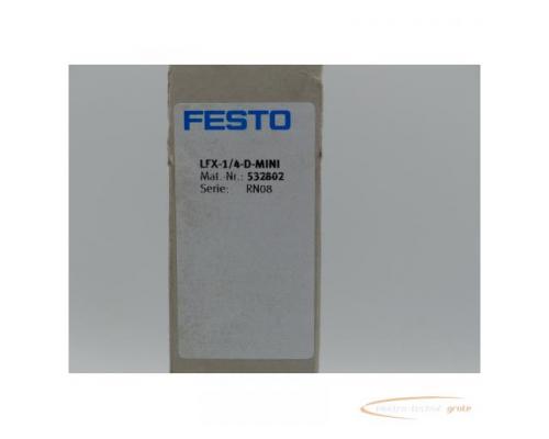 Festo LFX-1/4-D-MINI Aktivkohlefilter 532802 > ungebraucht! - Bild 2