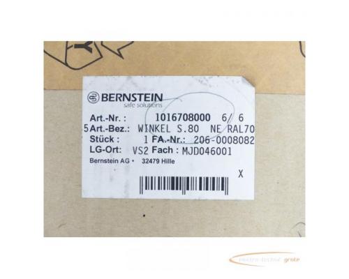 Bernstein CS-2000 Winkel S.80 NE RAL70 Schwerlast-Tragsystem - ungebraucht! - - Bild 5