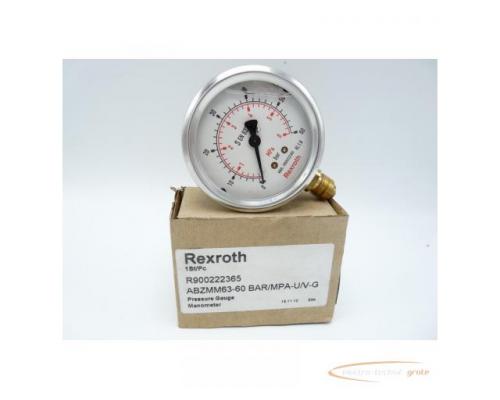 Rexroth MNR: R900222365 Kl. 1,6 ABZMM63-60> ungebraucht! - Bild 1