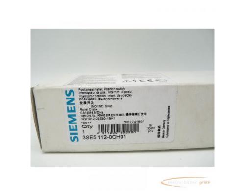 Siemens 3SE5112-0CH1 Positionsschalter > ungebraucht! - Bild 2