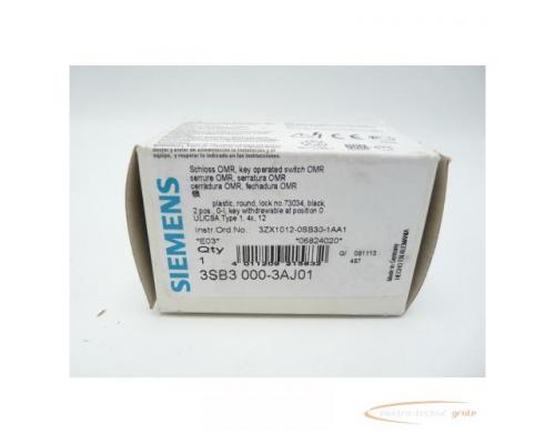 Siemens 3SB3000-3AJ01, Schloss OMR,> ungebraucht! - Bild 2