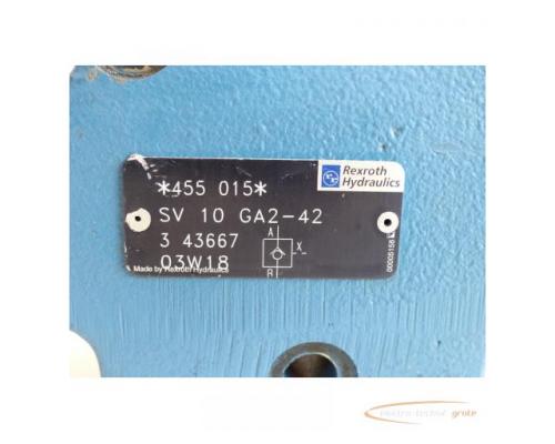 Rexroth Hydraulics SV 10 GA2-42 Rückschlagventil - Bild 3