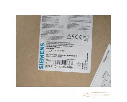 Siemens 3RA1110-1AC15-1BB4, Starterkombination/starter > ungebraucht! - Bild 2