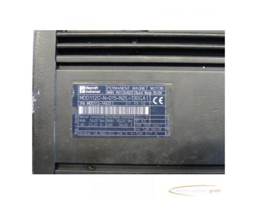 Rexroth Indramat MDD112C-N-015-N2L-130GA1 SN:MDD112-14925 - ungebraucht! - - Bild 4