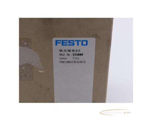 Festo VL-5 / 3E-D-2-C Pneumatikventil 151849 - ungebraucht ! - - Bild 2