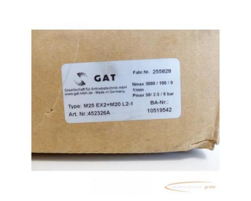 GAT M25 EX2+M20 L2-1 Art.Nr. 452326A SN:255828 - ungebraucht! - - Bild 5